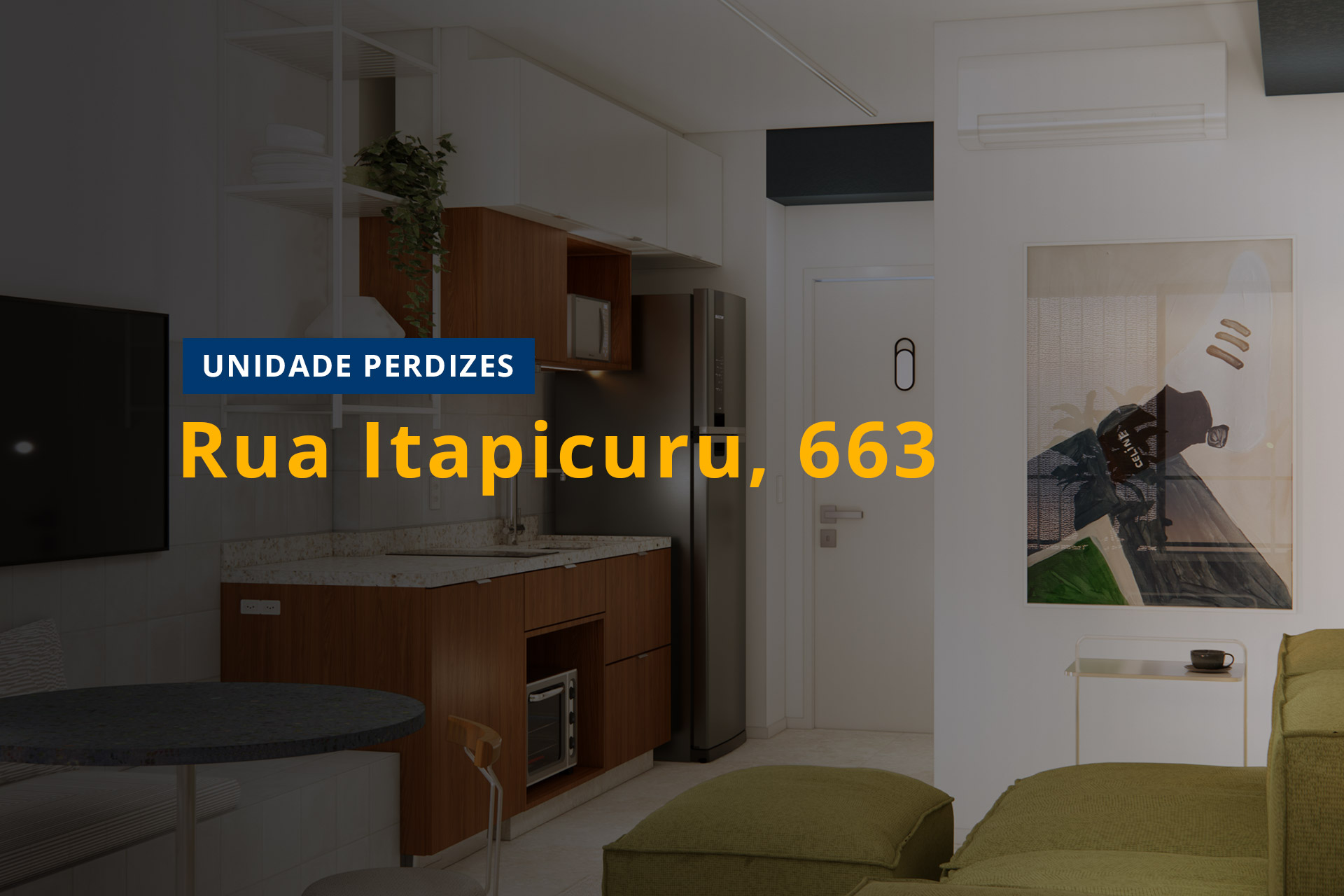 Fachada da residência compartilhada AMORA em Perdizes, São Paulo